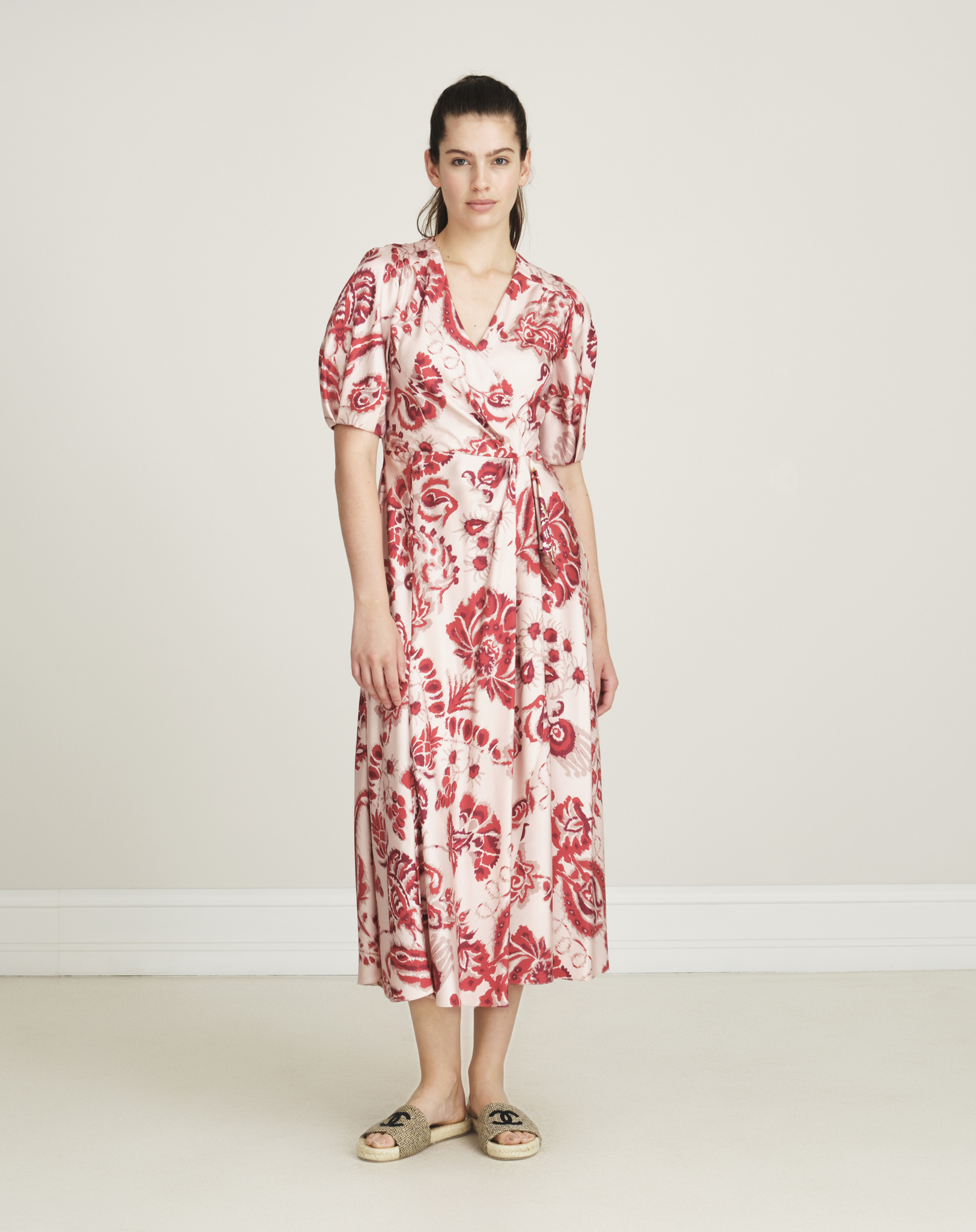 Etro - Carole Paisley / Print Silk Wrap Dress IT42